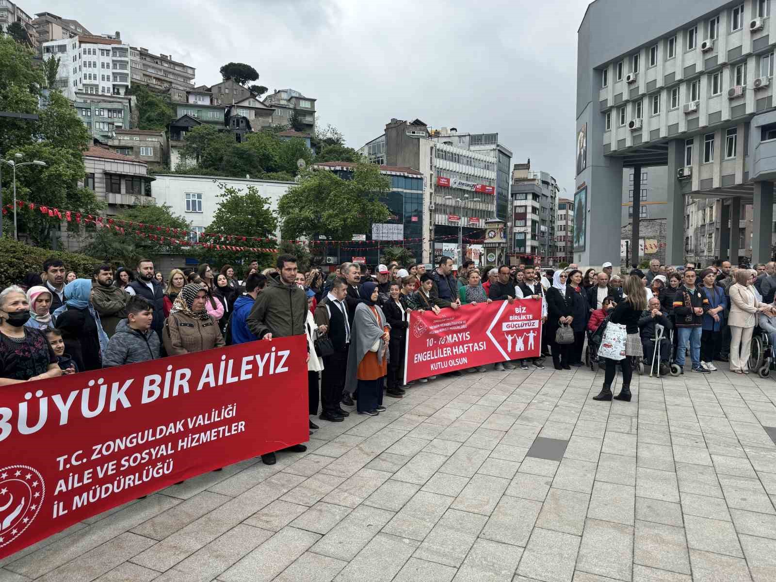 Zonguldak’ta Engelliler Haftası kutlandı

