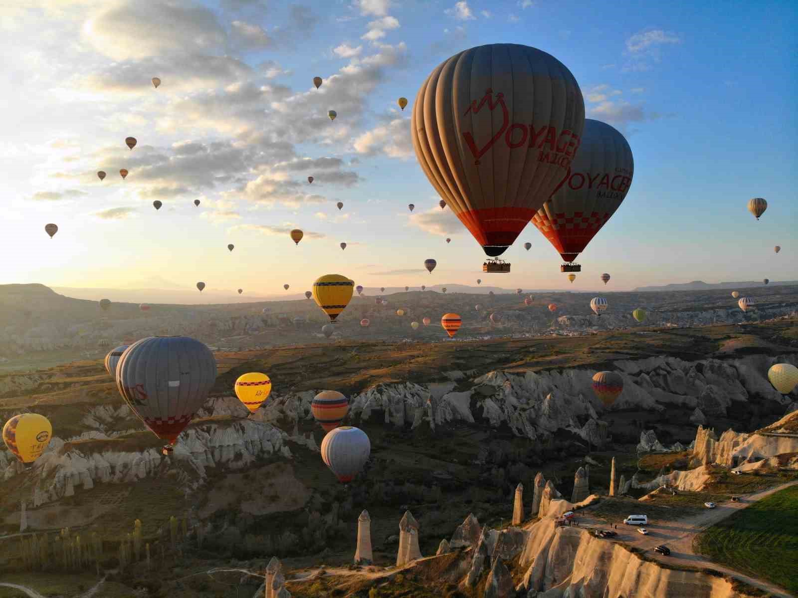 Türkiye sıcak hava balonculuğunda zirvede