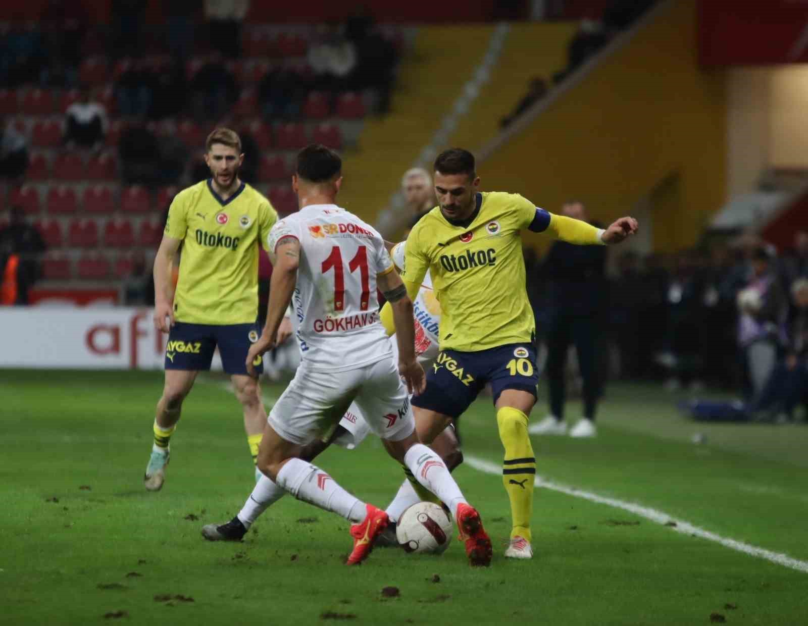 Fenerbahçe ile Kayserispor 46. randevuda