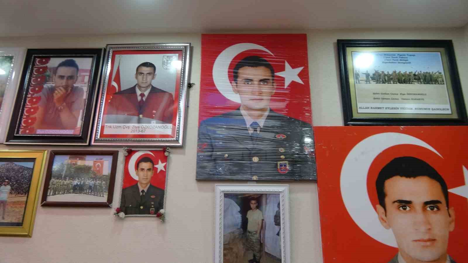 Şehidin hatıraları ile en zor Anneler G&uuml;n&uuml;
