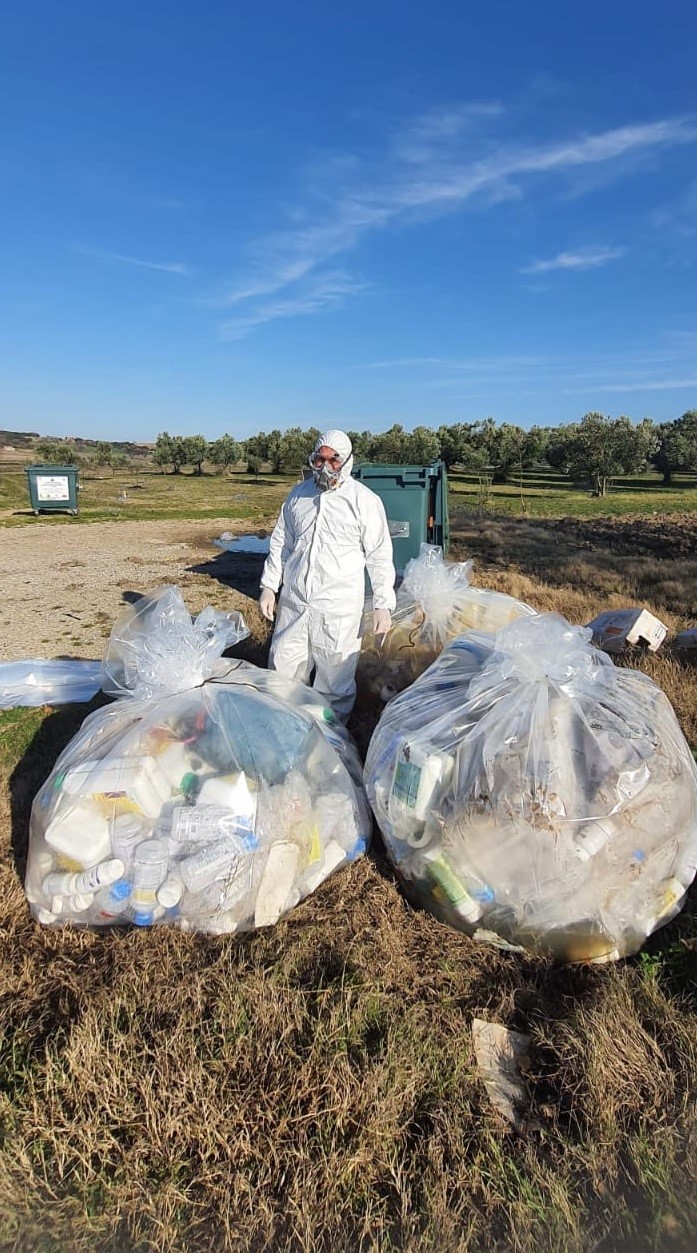 &Ccedil;anakkale&rsquo;de 28 bin 500 kilogram ambalaj atığı bertaraf edildi
