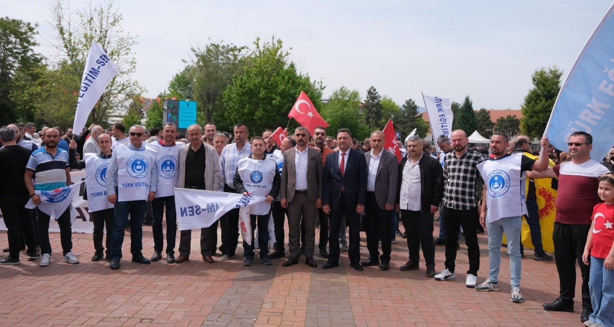 Tavşanlı&rsquo;da şiddete karşı ortak eylem
