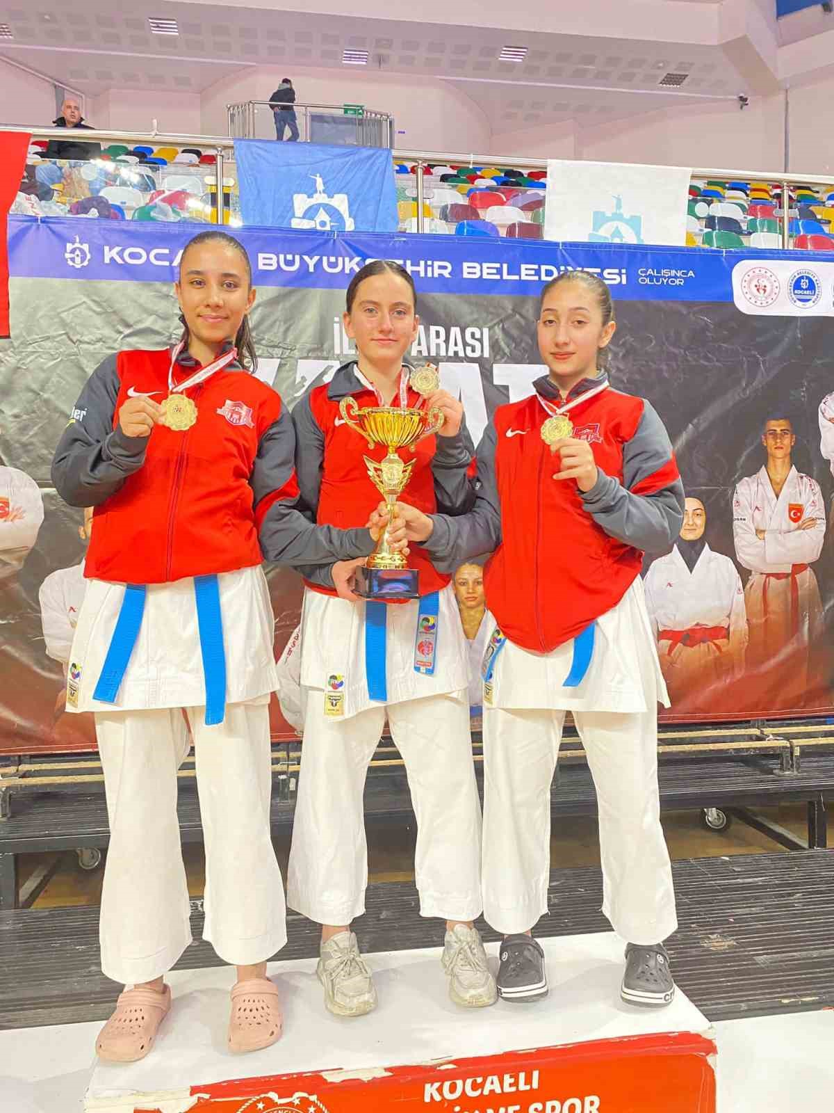 Karate Ligi’ne Kayseri damgası
