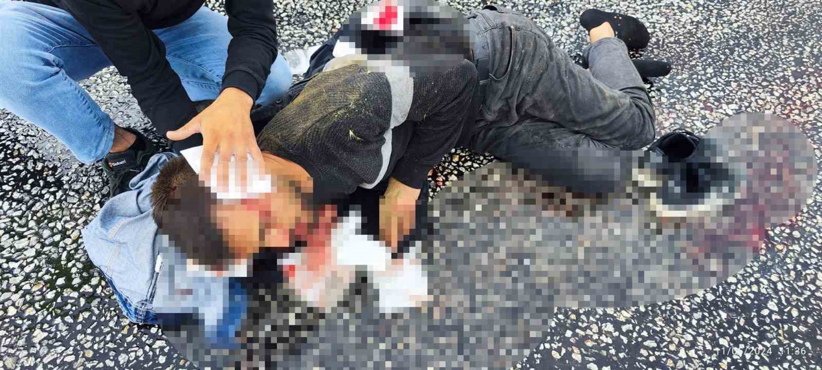 Malatya&rsquo;da otomobil takla attı: 2 yaralı
