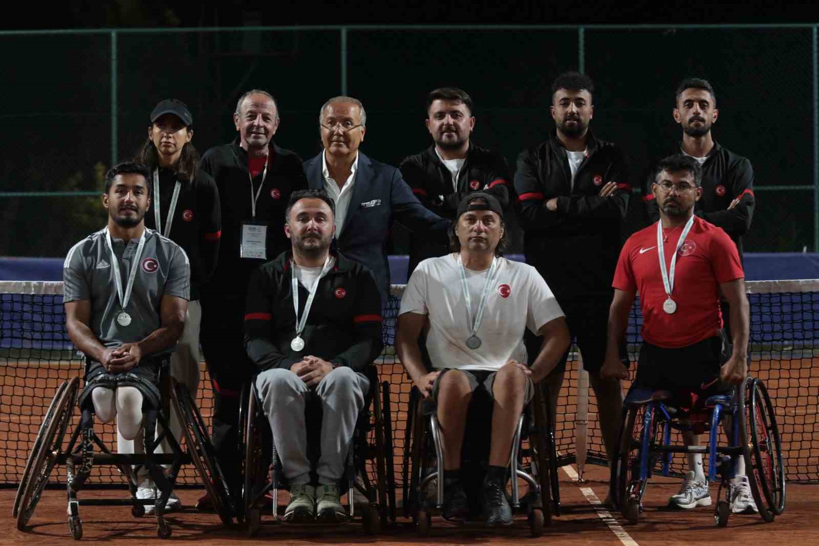 Tenis tarihinde Quad Milli Takımı ilk kez Dünya ikincisi
