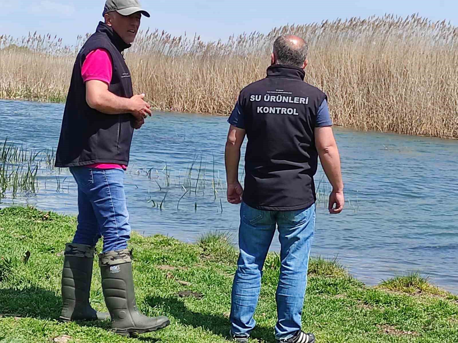 Beyşehir Gölü’nde kaçak su ürünleri avcılığına geçit yok
