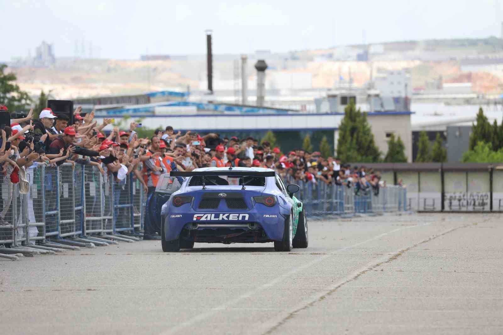 Gaziantep Auto-Drift Fest muhteşem gösterilere sahne oldu