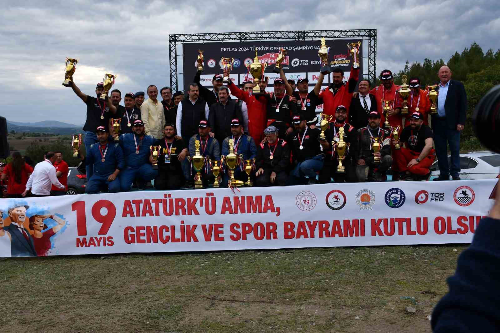 Samsun’da off-road coşkusu sona erdi
