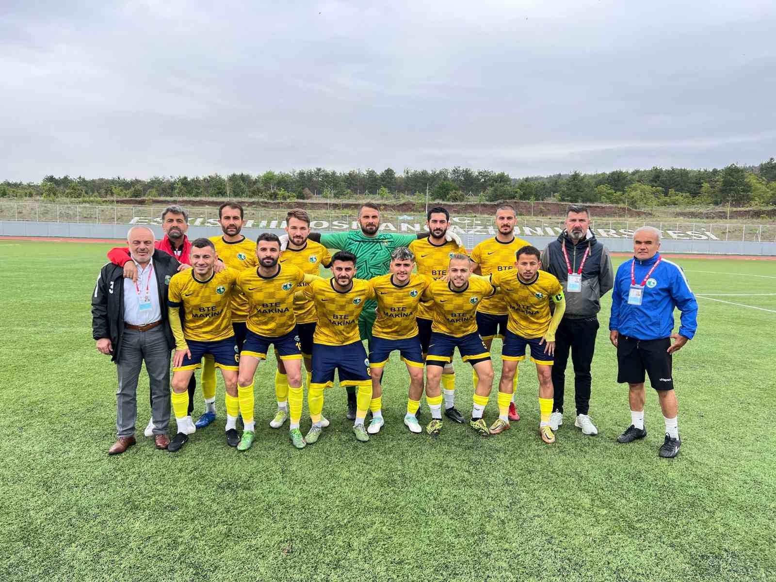 BAL’ın en golcü takımı Alaplı Belediyespor, ligi ikinci tamamladı
