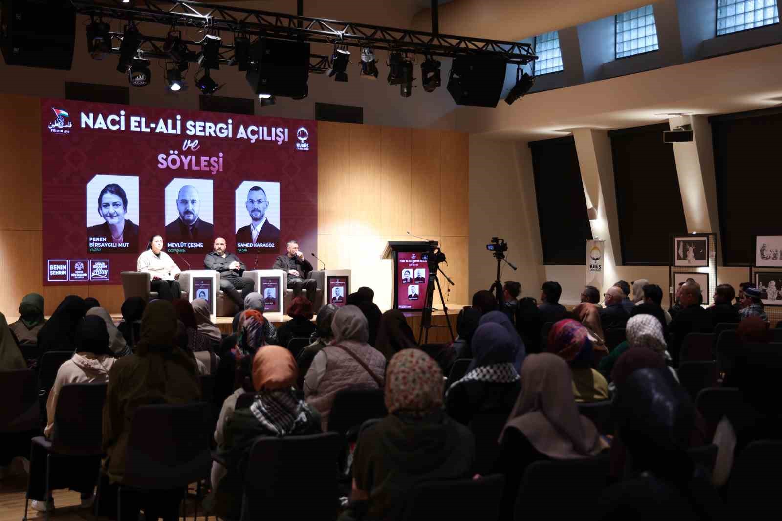 Filistinli Karikat&uuml;rist Naci El-Ali&rsquo;nin &ldquo;Hanzala&rdquo; temalı sergisi Konyalılarla buluşuyor
