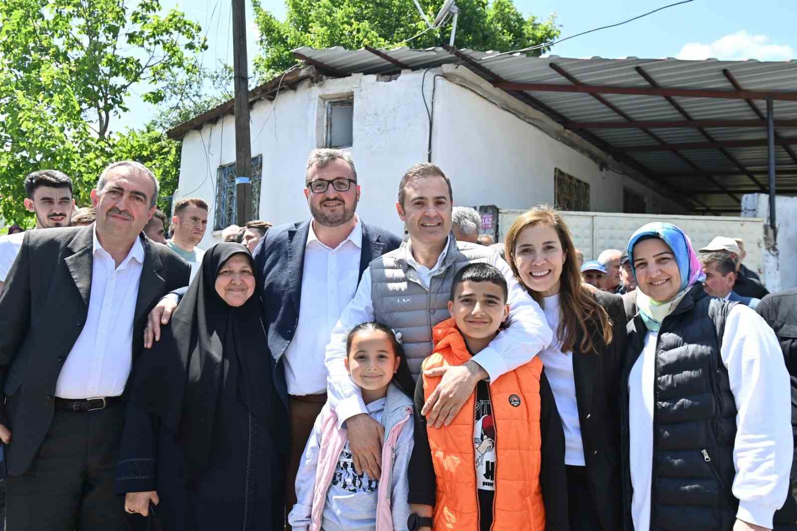 Başkan Akın: Vatandaşlarımızla kol kola yürüyeceğiz