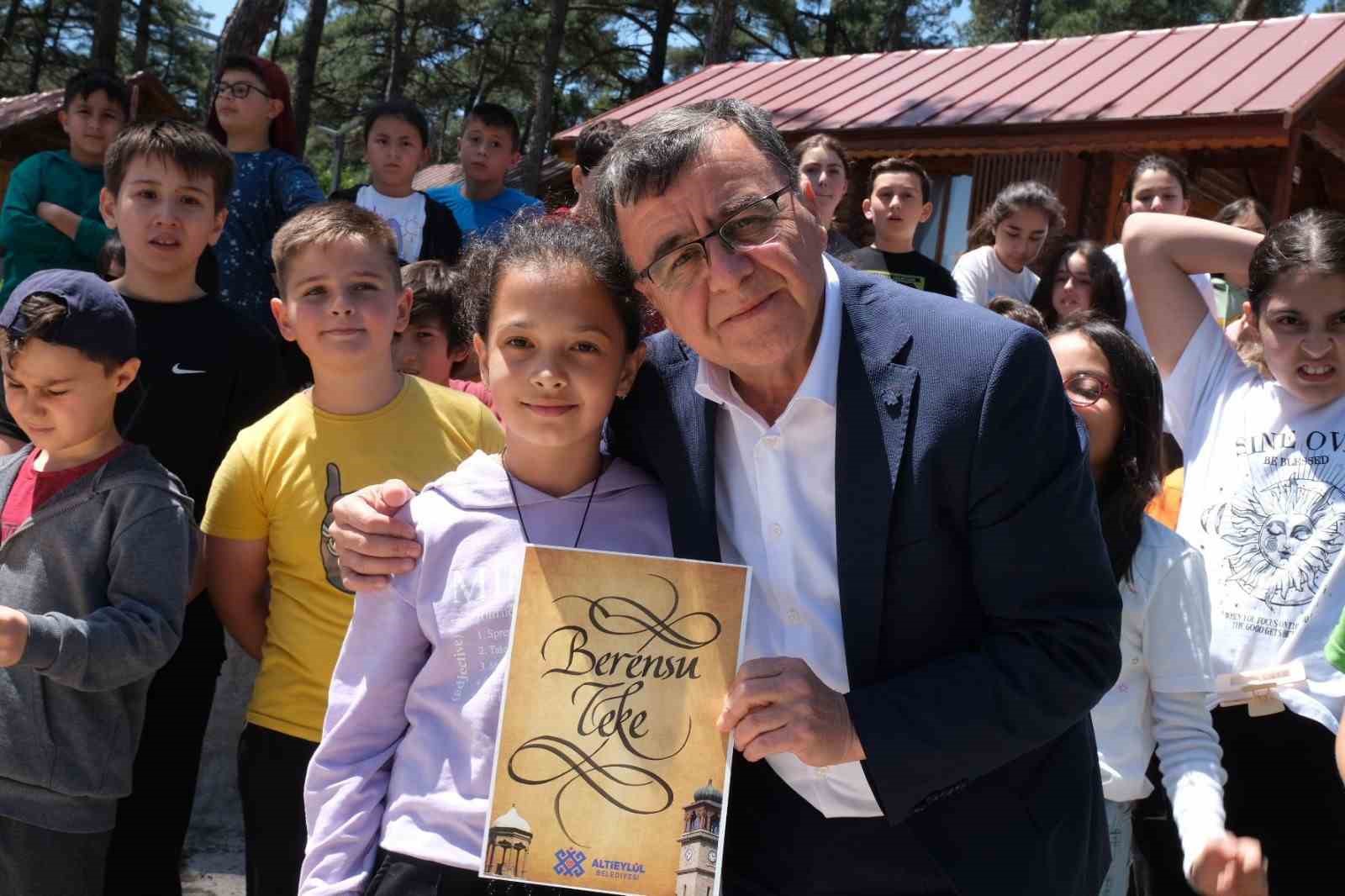Çocuk Üniversitesi öğrencileri Konakpınar’da stres attı