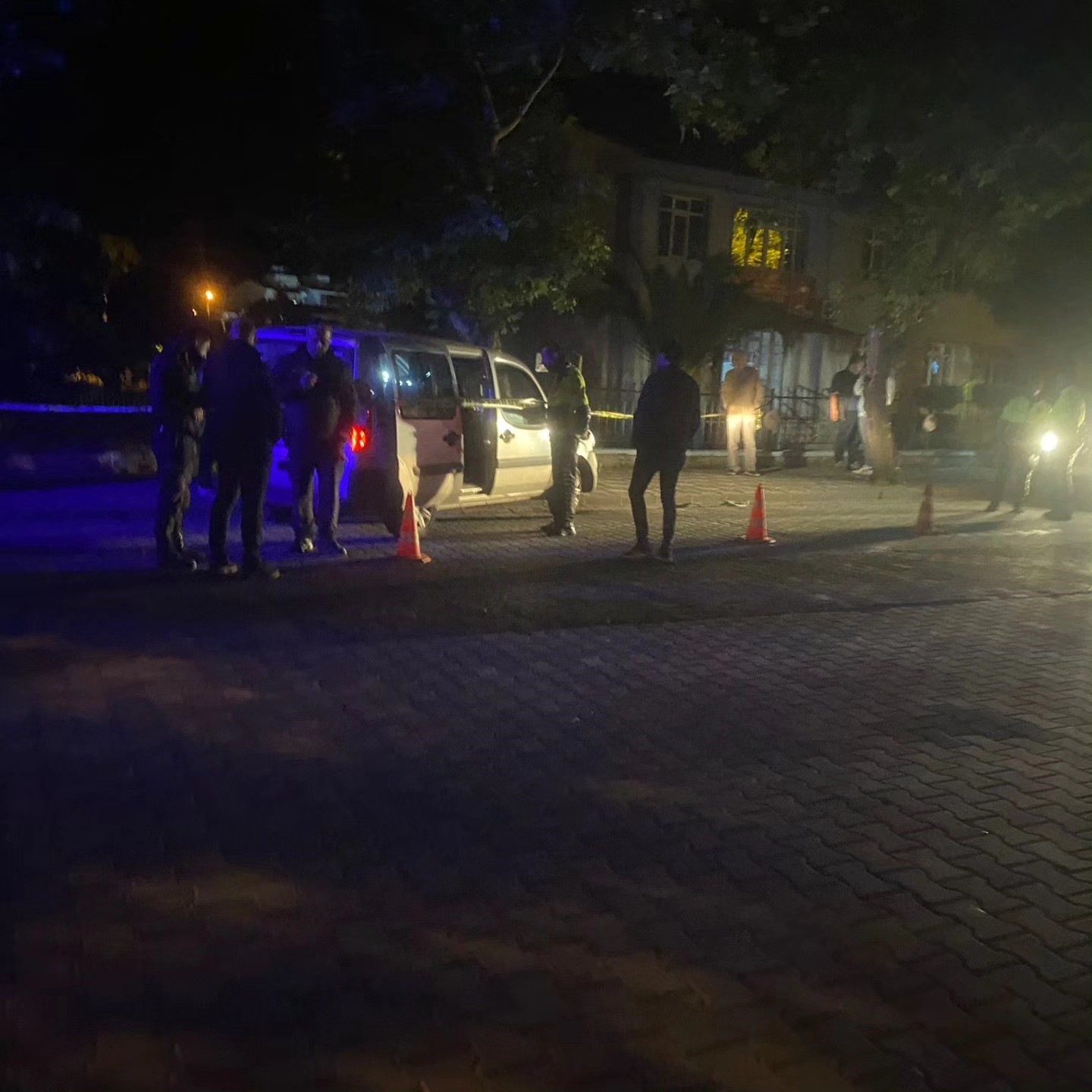 Ağaca çarpan ticari araç sürücüsü hayatını kaybetti