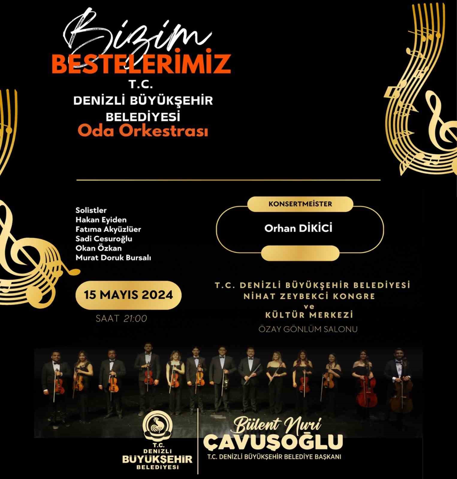 Unutulmaz sanat&ccedil;ıların besteleri seslendirilecek
