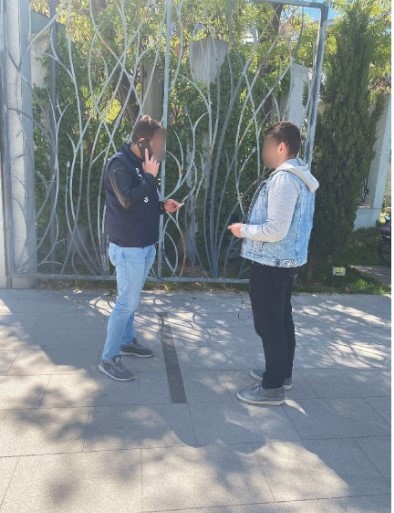 Eskişehir&rsquo;de polis ekipleri b&uuml;y&uuml;k parklarda uygulama yaptı
