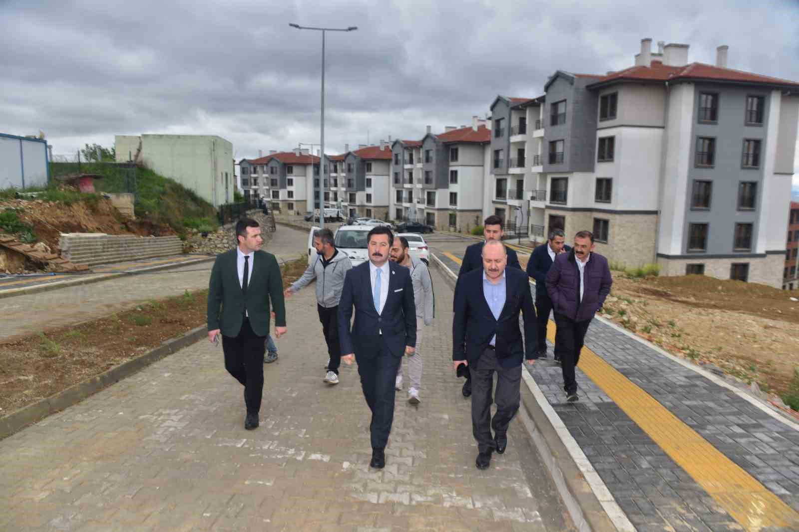 Yenişehir Subaşı TOKİ’lerinde hak sahiplerine müjde