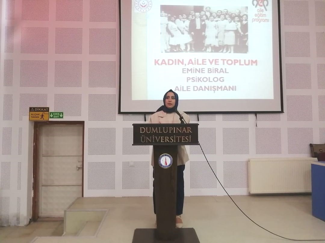 Emet MYO&rsquo;da &ldquo;Kadın, Aile ve Toplum&rdquo; konulu konferans
