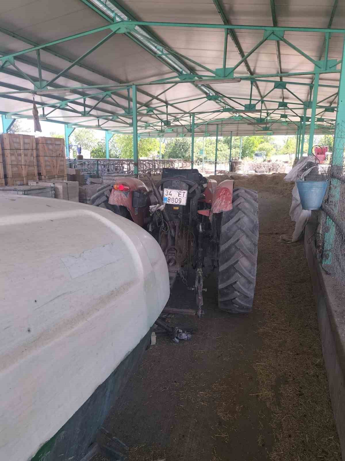 Honaz&rsquo;da &ccedil;alınan trakt&ouml;r&uuml; jandarma 3 saatte buldu
