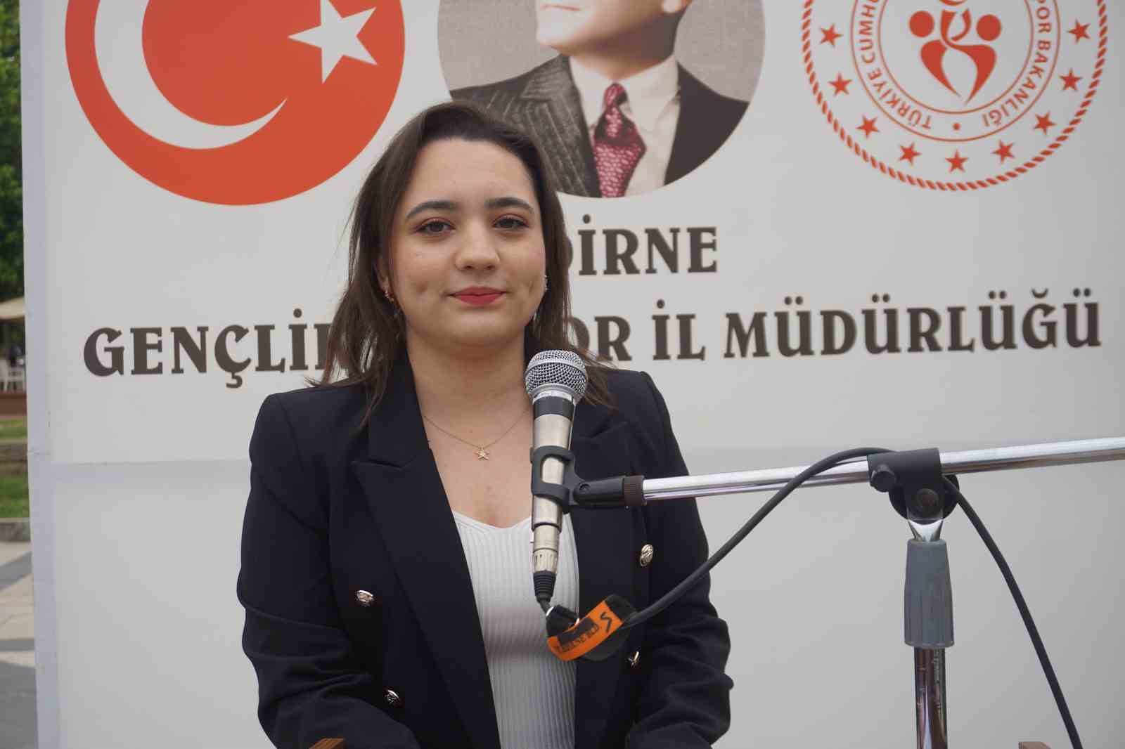 Edirne’de Gençlik Haftası kutlamaları başladı
