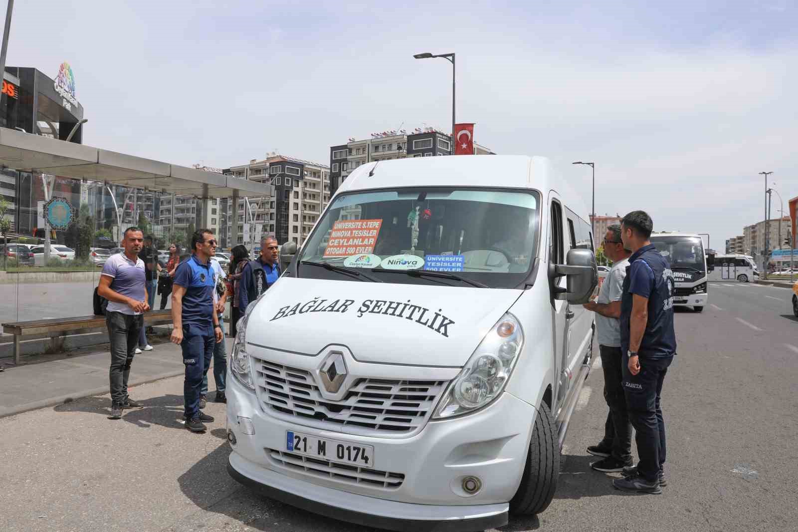 Toplu taşıma araçları denetlendi