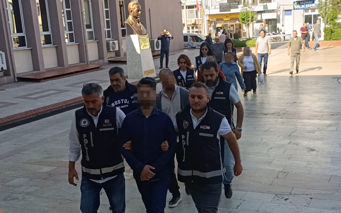 Aydın’da ’KISKAÇ-15’ operasyonu şüphelilerinden 3’ü tutuklandı
