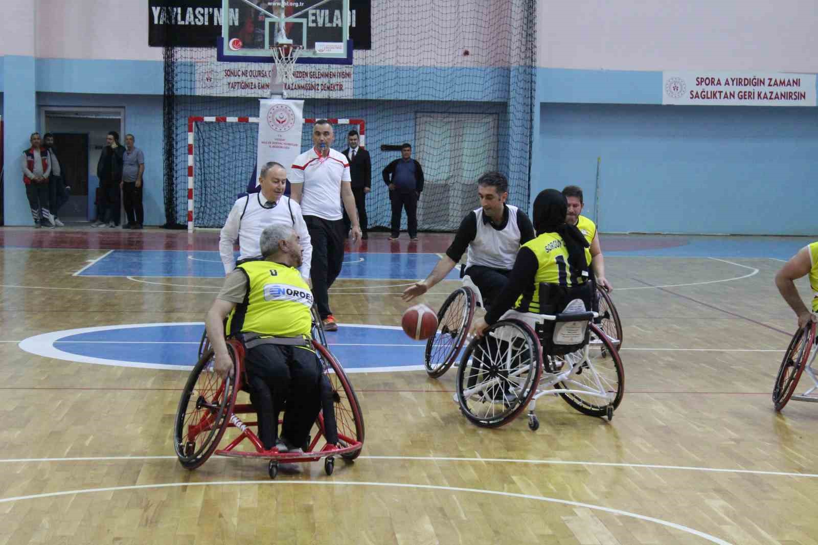 Basketler engeller için atıldı
