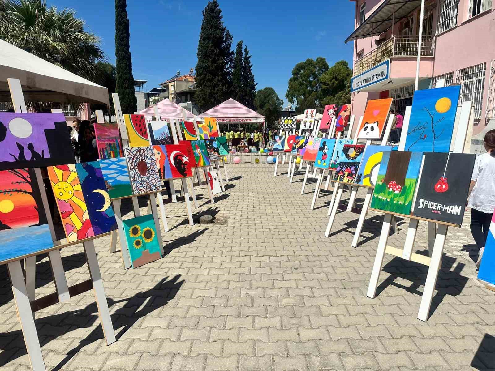 Köşk’te öğrenciler bilim fuarında bir araya geldi
