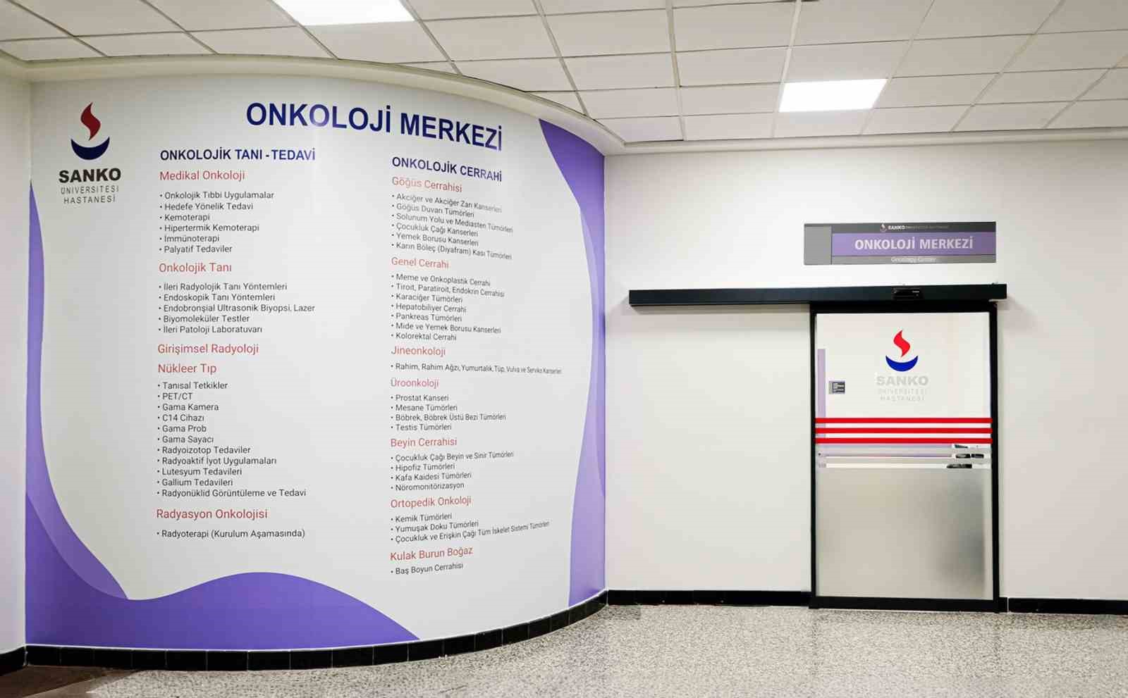 SANKO Üniversitesi Onkoloji Merkezi hizmete alındı