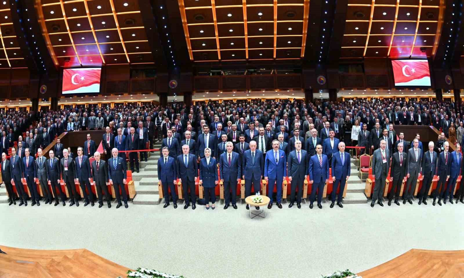 Siirt TSO Başkanı Kuzu, TOBB’de düzenlenen hizmet şeref belgesi takdim törenine katıldı