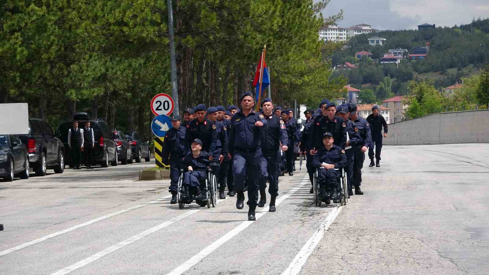 Yozgat’ta 38 engelli birey askerlik heyecanı yaşadı