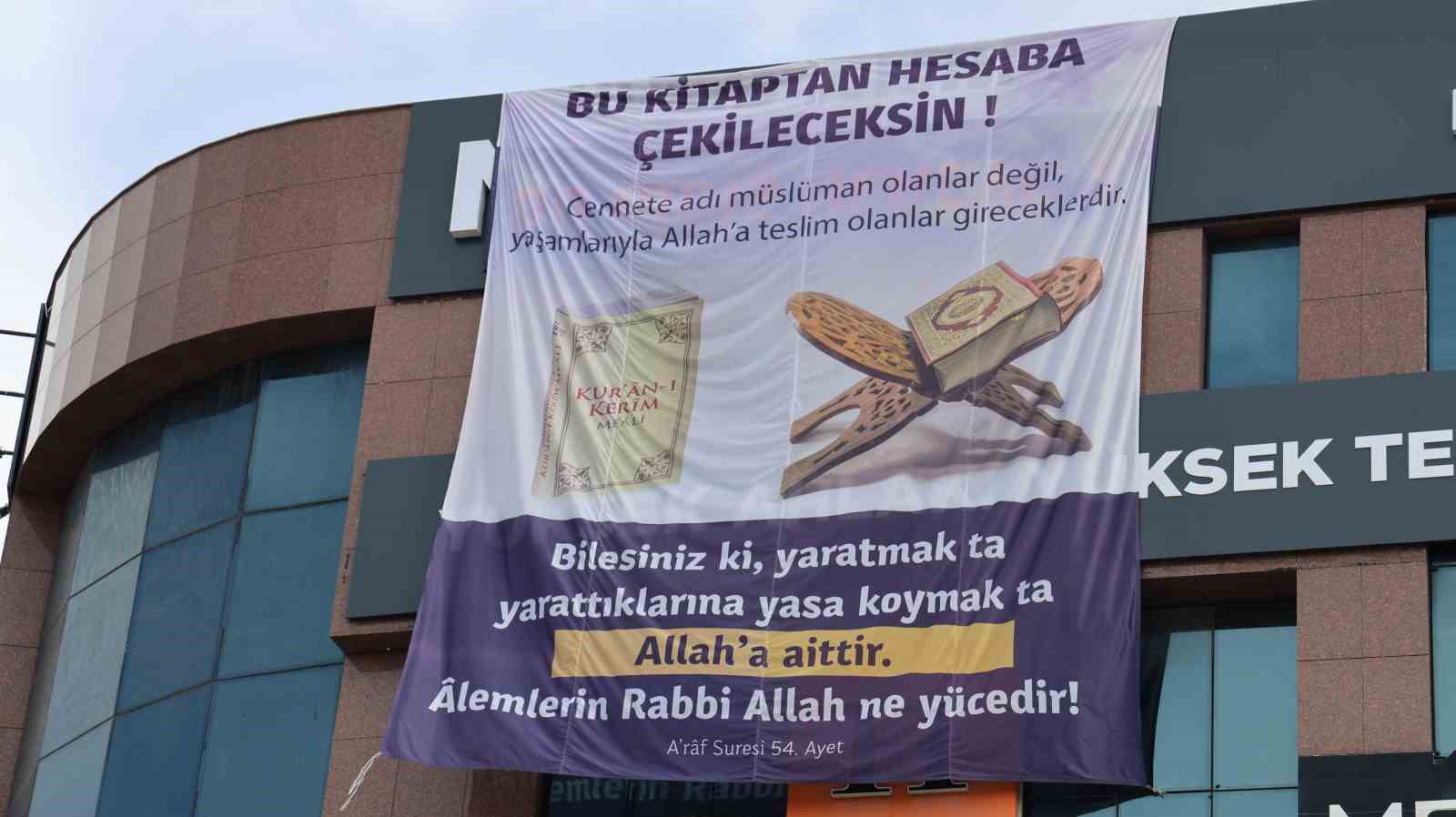 MÜSİAD Kırşehir Şubesi "Kur’an-ı Kerim" ayetiyle farkındalık oluşturdu
