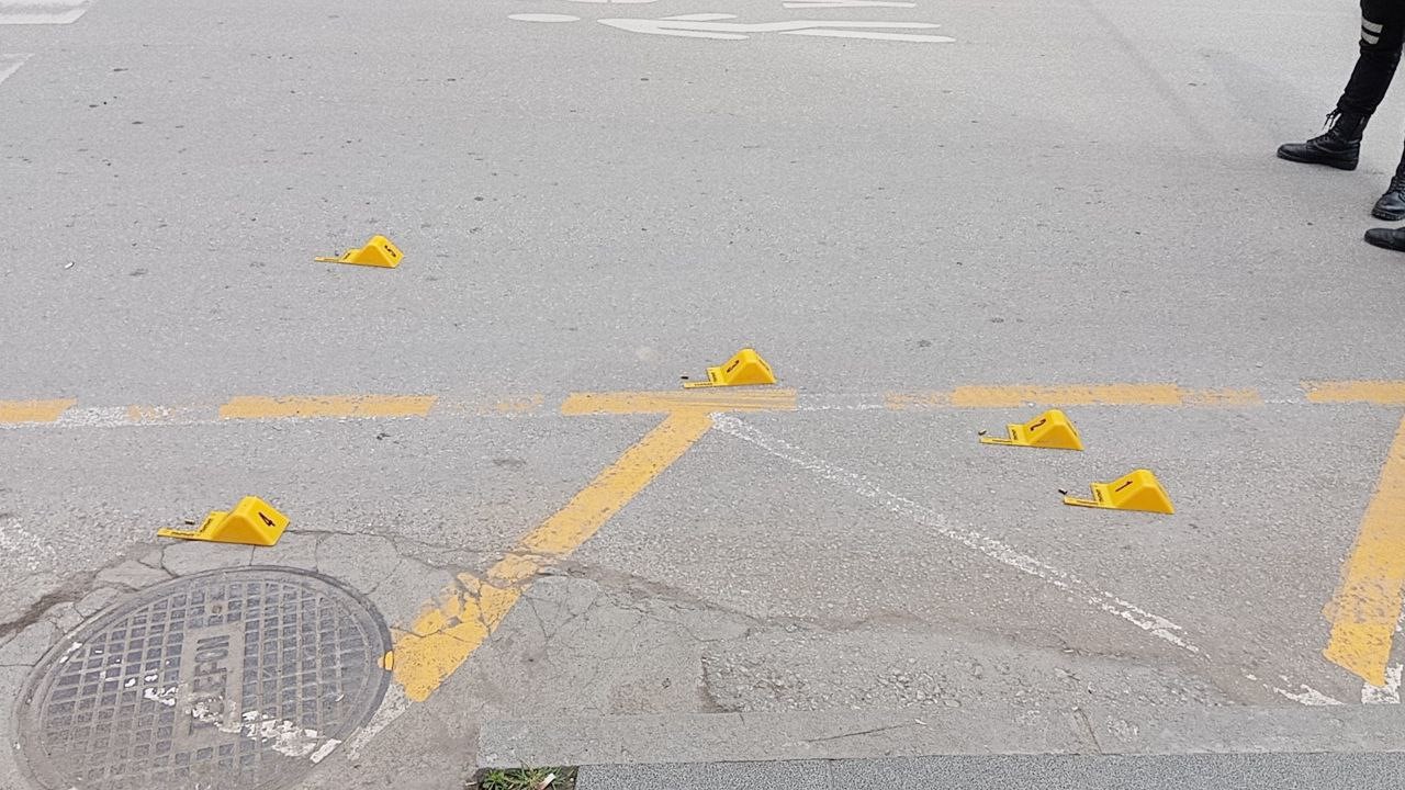 Çorum’da iki grup arasındaki silahlı çatışma kamerada