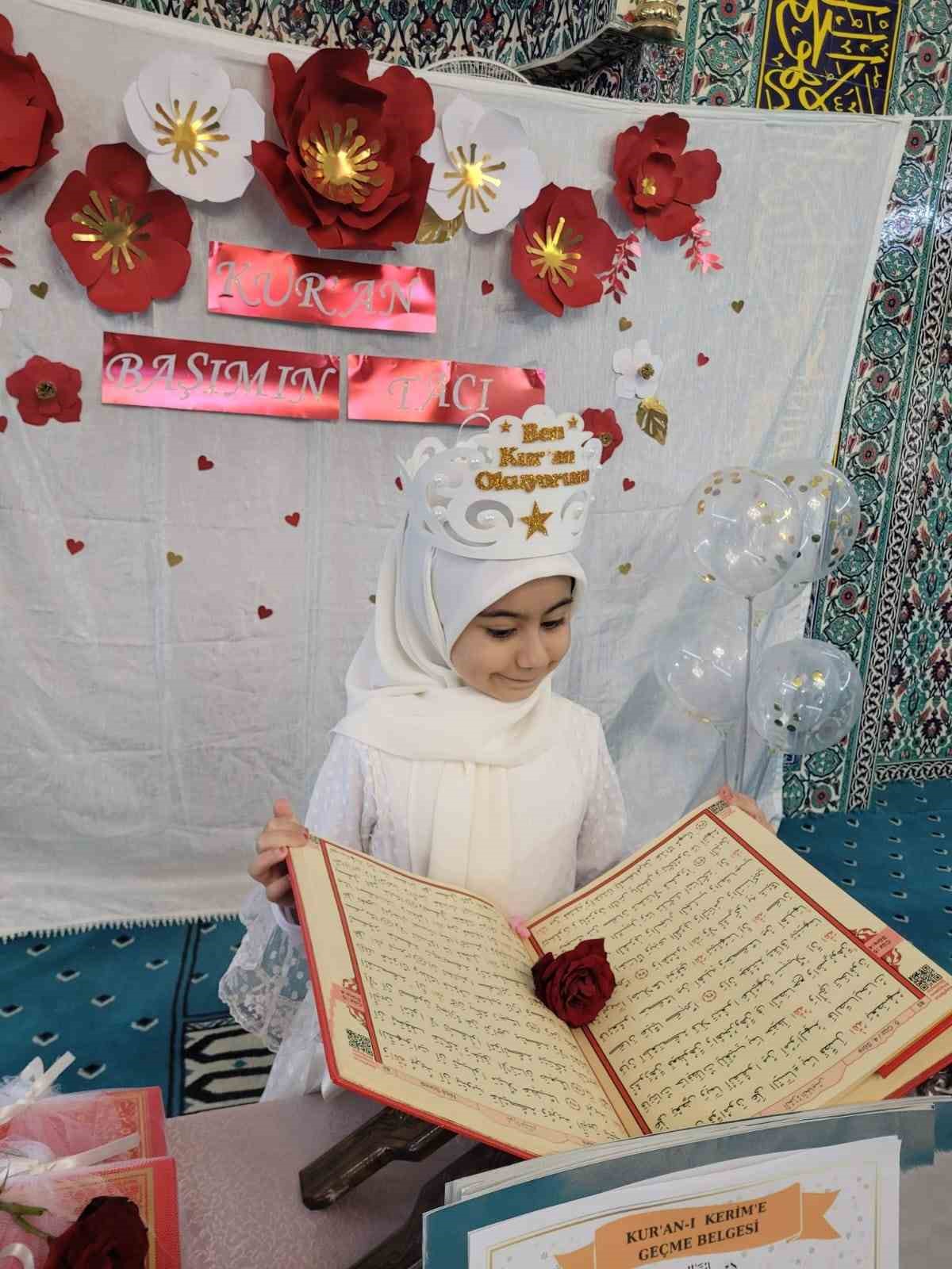 Siirt&rsquo;te 4-6 yaş arası &ouml;ğrencilerin Kur&rsquo;an-ı Kerim&rsquo;e ge&ccedil;işi i&ccedil;in t&ouml;ren yapıldı
