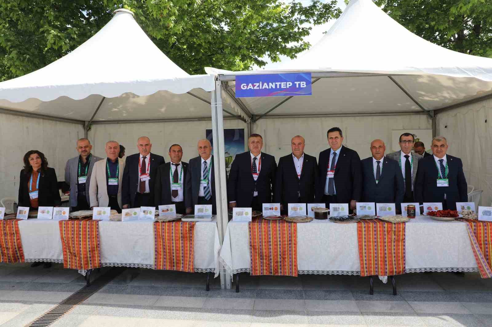 Gaziantep’in coğrafi işaretli ürünleri Ankara’da tanıtıldı