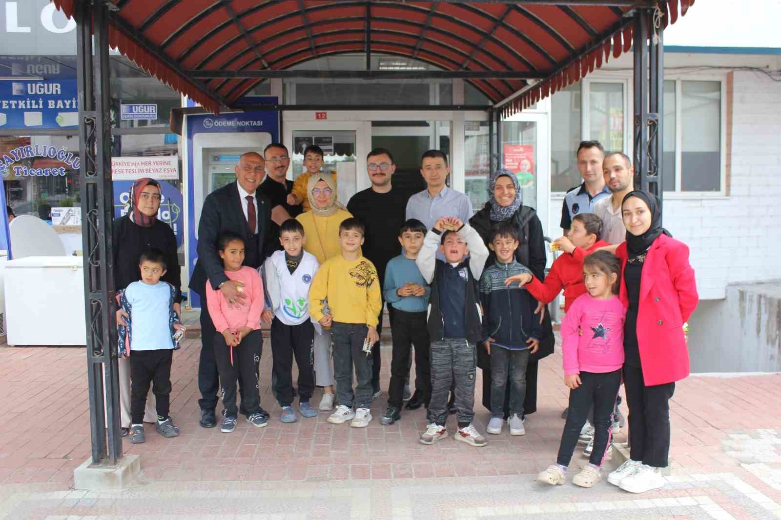 Belediye Başkanı Demirtaş, &ouml;zel &ouml;ğrencileri kabul etti
