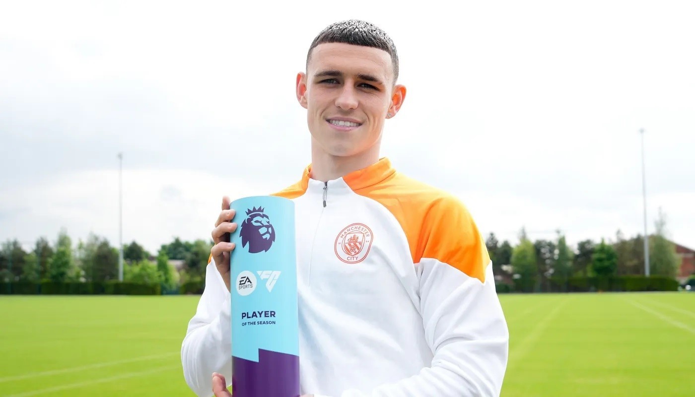 Phil Foden, Premier Lig’de yılın futbolcusu seçildi