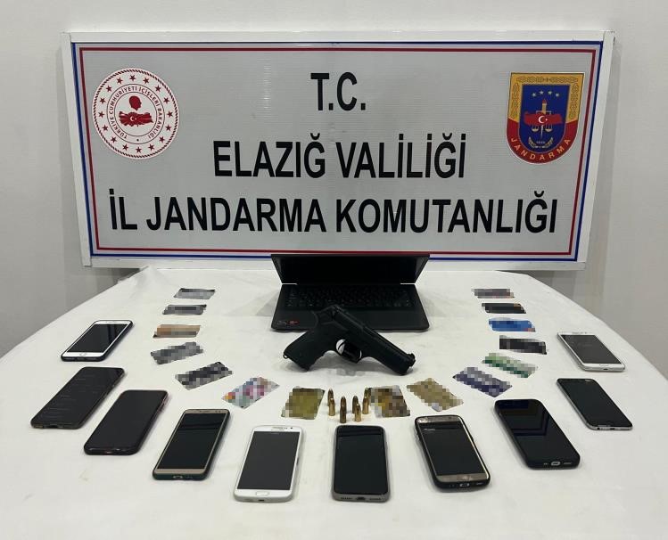 Elazığ merkezli 5 ilde dolandırıcılık ve hırsızlık operasyonu: 12 gözaltı