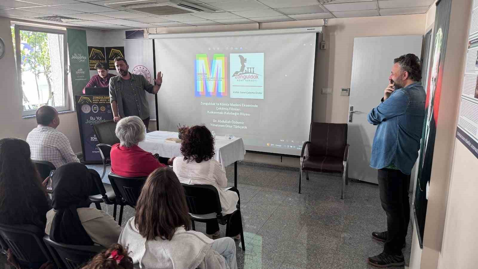 Maden M&uuml;zesi&rsquo;nde edebiyat ve sinema s&ouml;yleşisi
