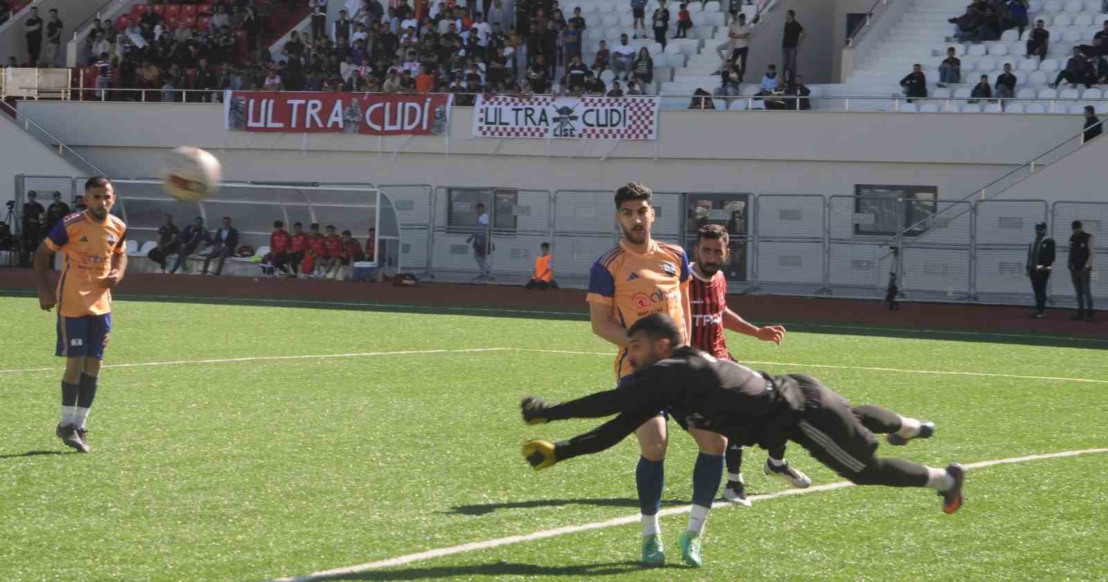 BAL’a yükselme baraj maçı: Şırnak Petrol Spor 2 - Öz İdil Spor 1
