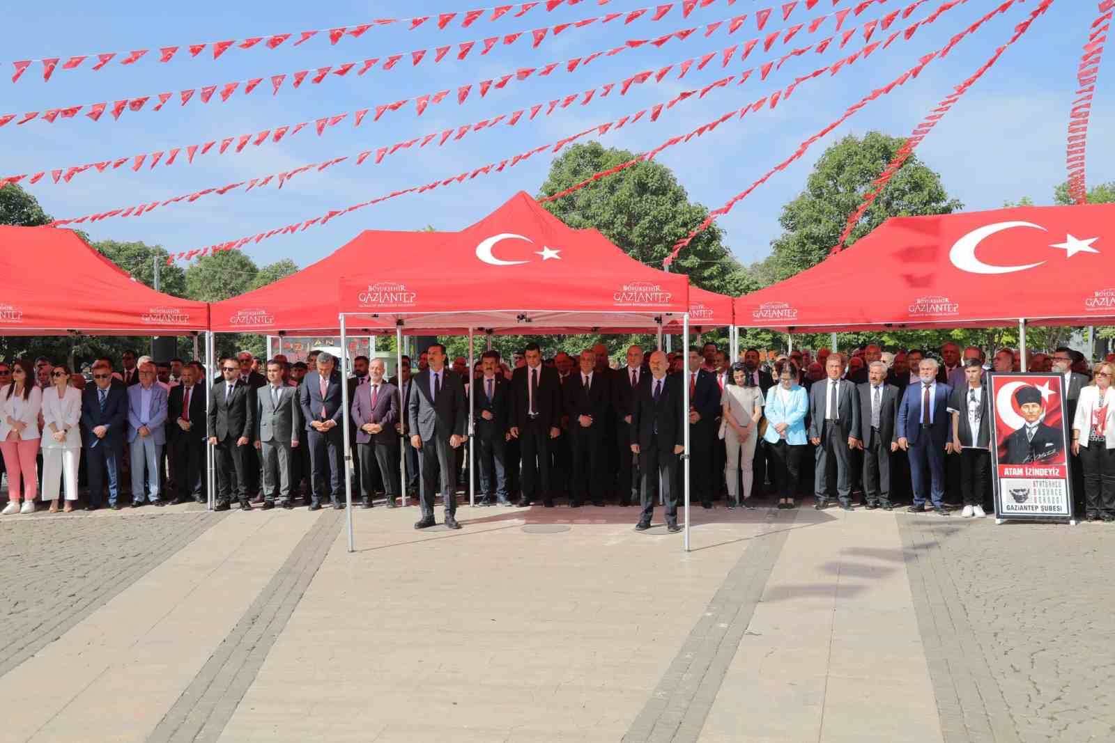 Gaziantep’te 19 Mayıs coşkuyla kutlandı