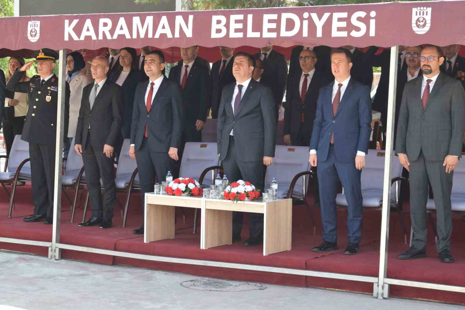 Karaman’da 19 Mayıs Atatürk’ü Anma Gençlik ve Spor Bayramı kutlandı
