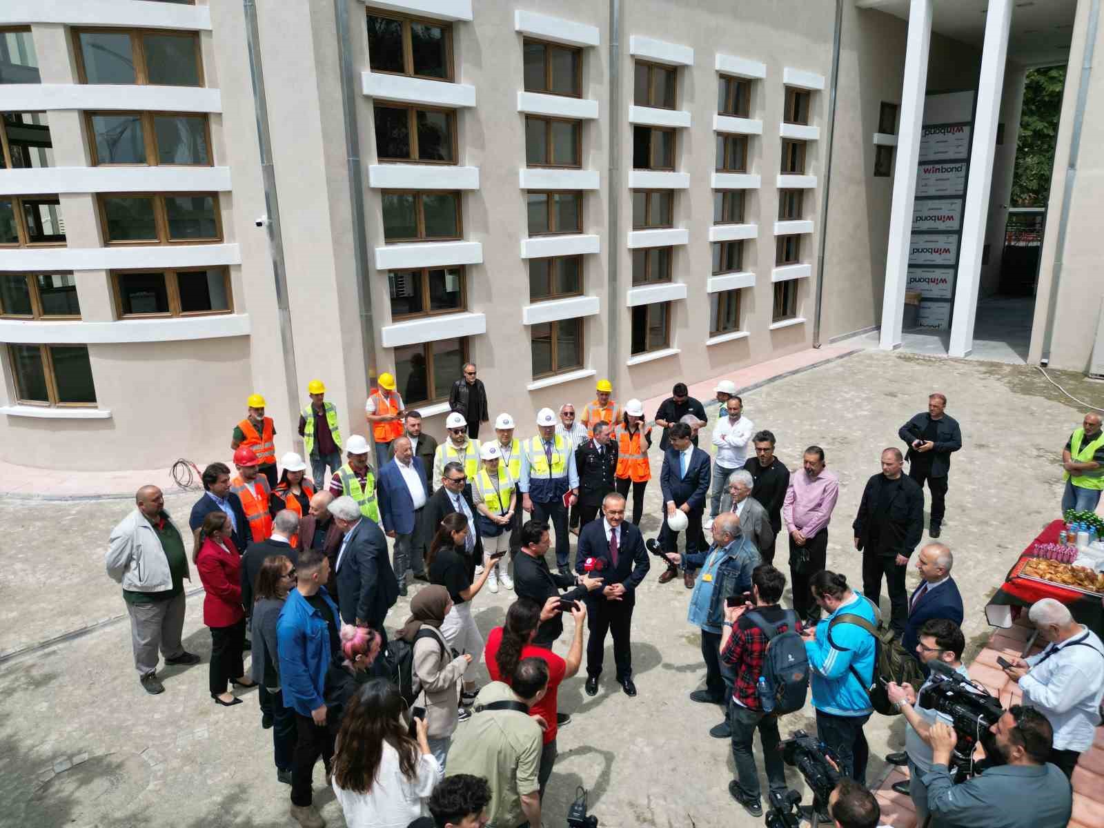 Cumhuriyet Dönemi’nin sembol binasına deprem simülasyonu
