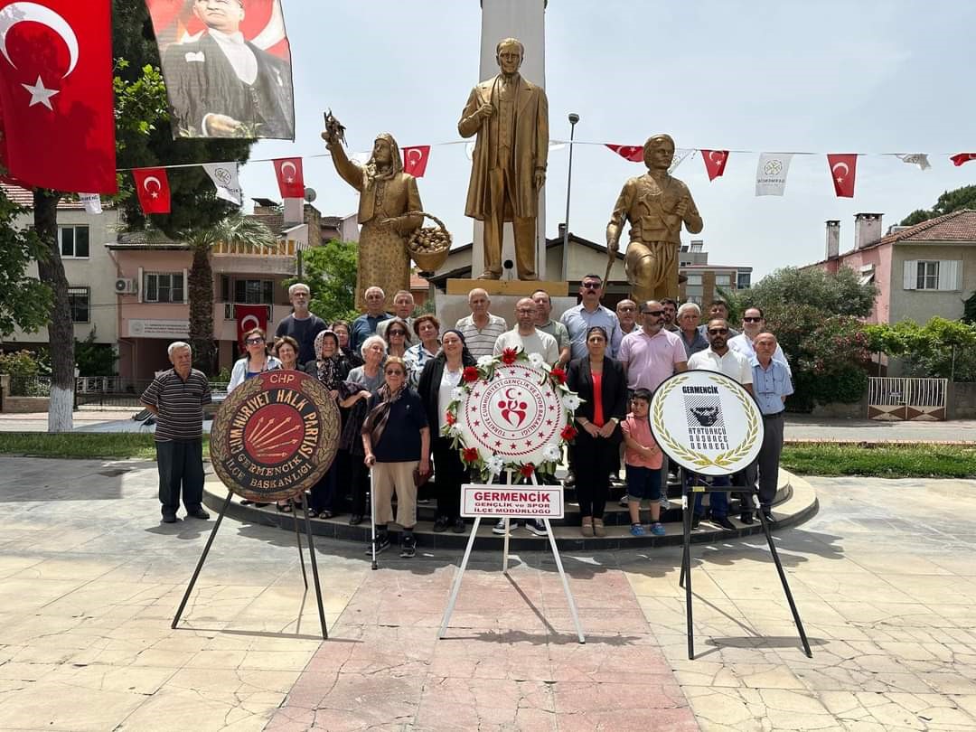 Germencik’te 19 Mayıs törenle kutlandı
