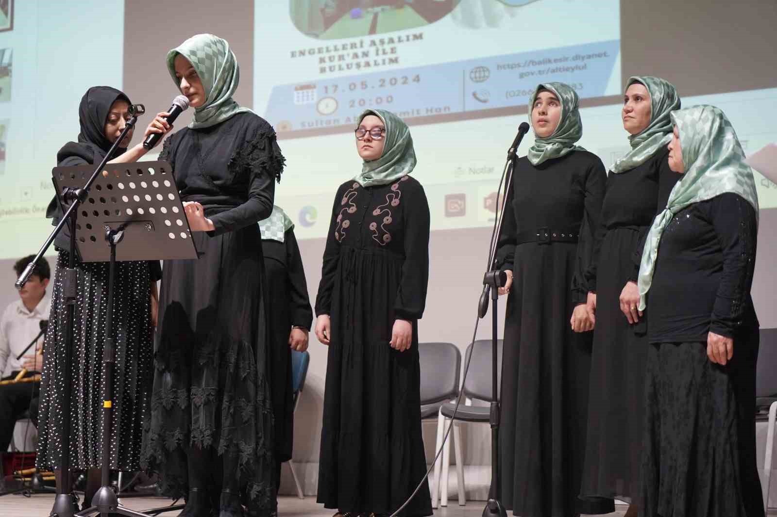 Kur’an-ı Kerim öğrenmek isteyen öğrenciler engel tanımadı