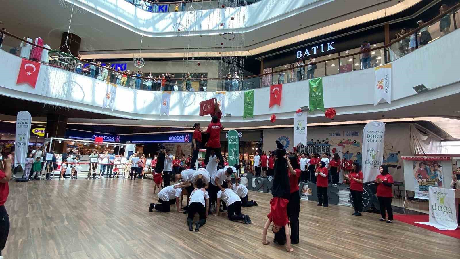 Adıyaman Doğa Koleji&rsquo;nde 19 Mayıs coşkusu
