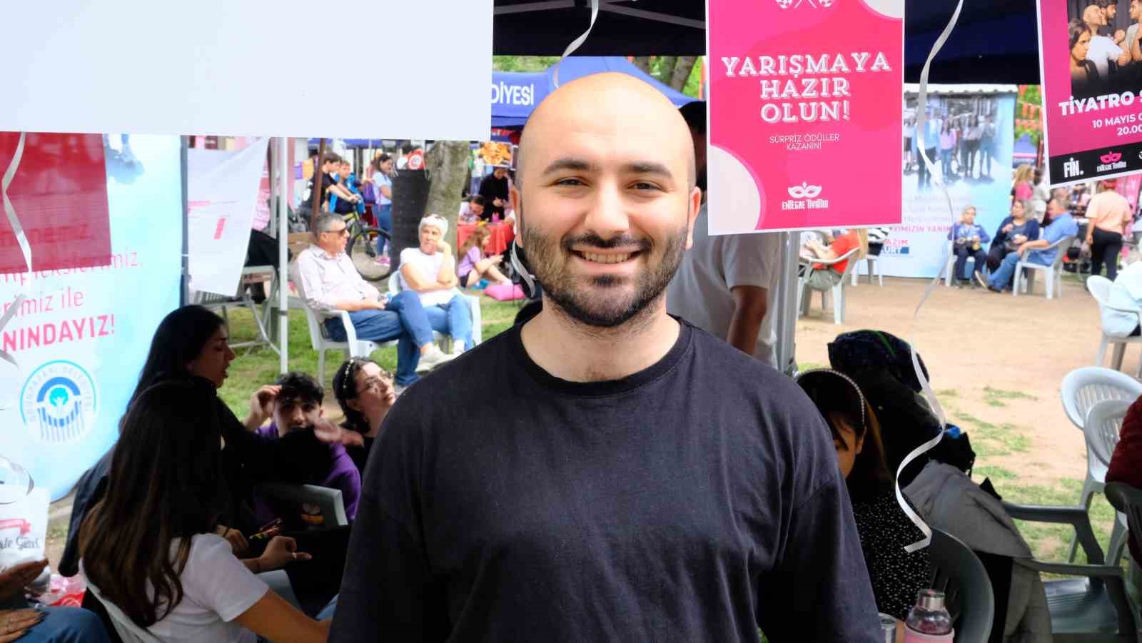 Uluslararası Odunpazarı 3D Gençlik Festivali’nde tiyatro ekipleri stant açtı vatandaşları bilgilendirdi
