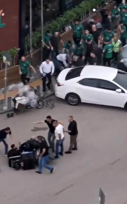 Pastane sahibini vuran kurye b&ouml;yle darp edildi
