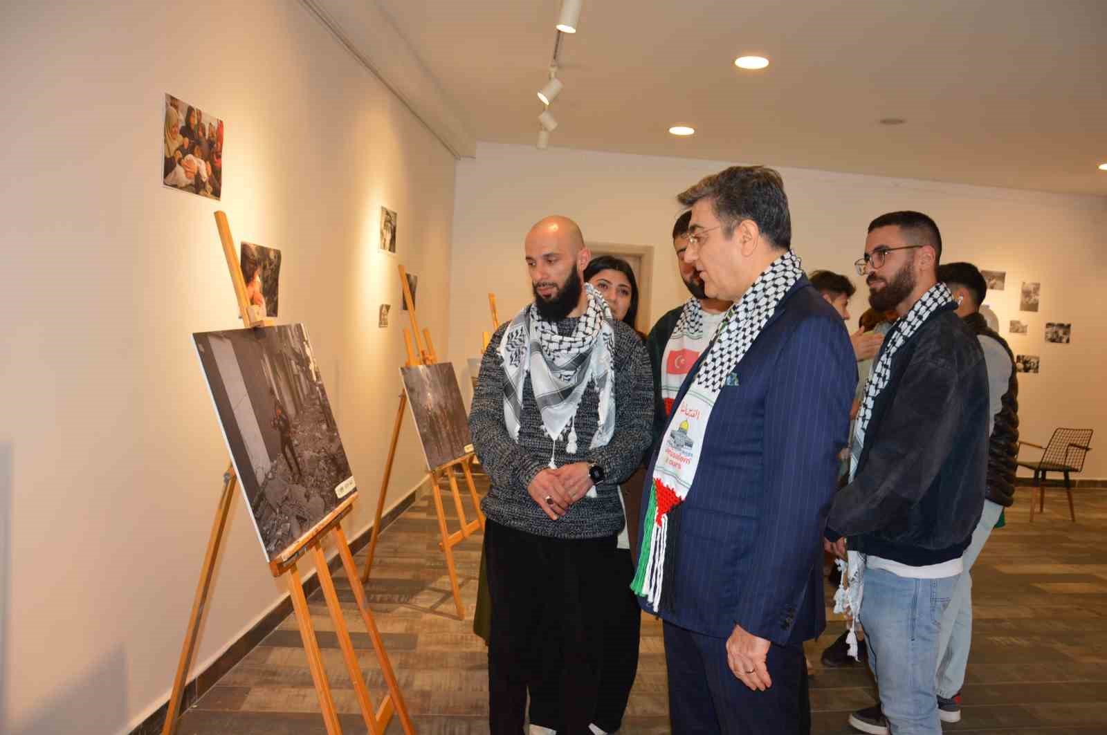 Gazze Soykırımı Sergisi’nin açılışı yapıldı
