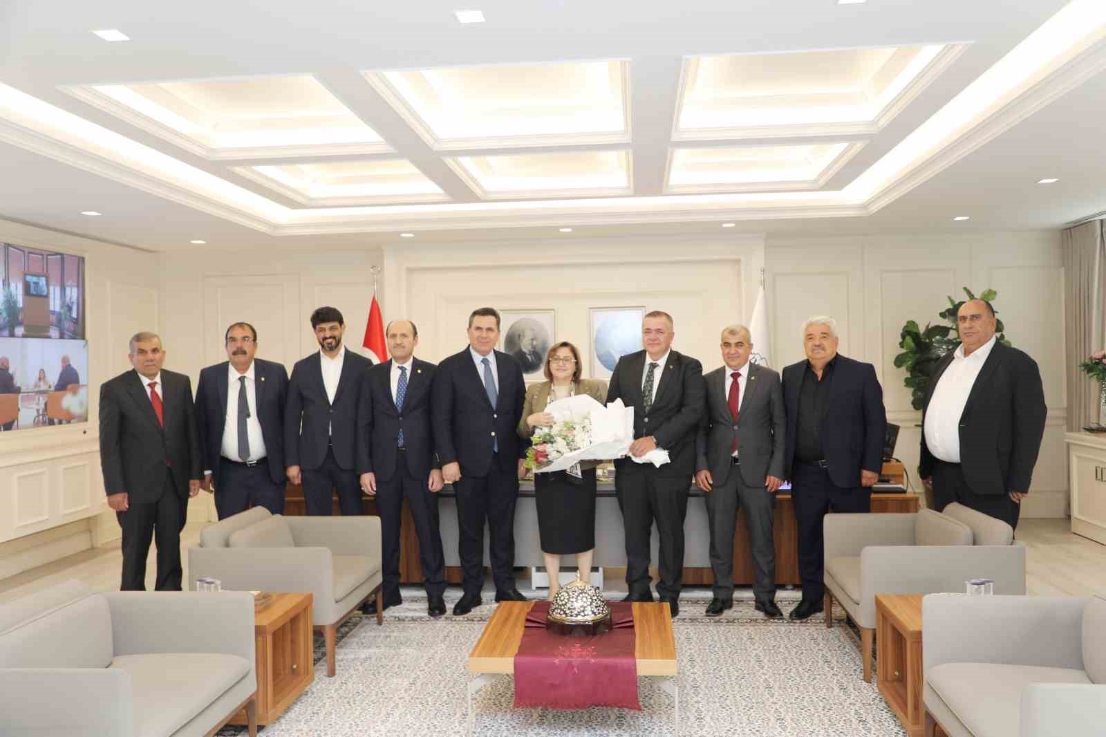 GTB&rsquo;den belediye başkanlarına hayırlı olsun ziyareti

