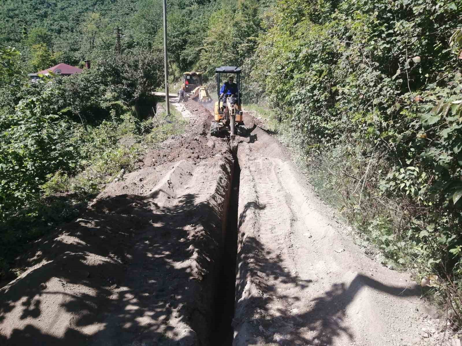 Ordu’da içme suyu hattı yenileme çalışmaları sürüyor